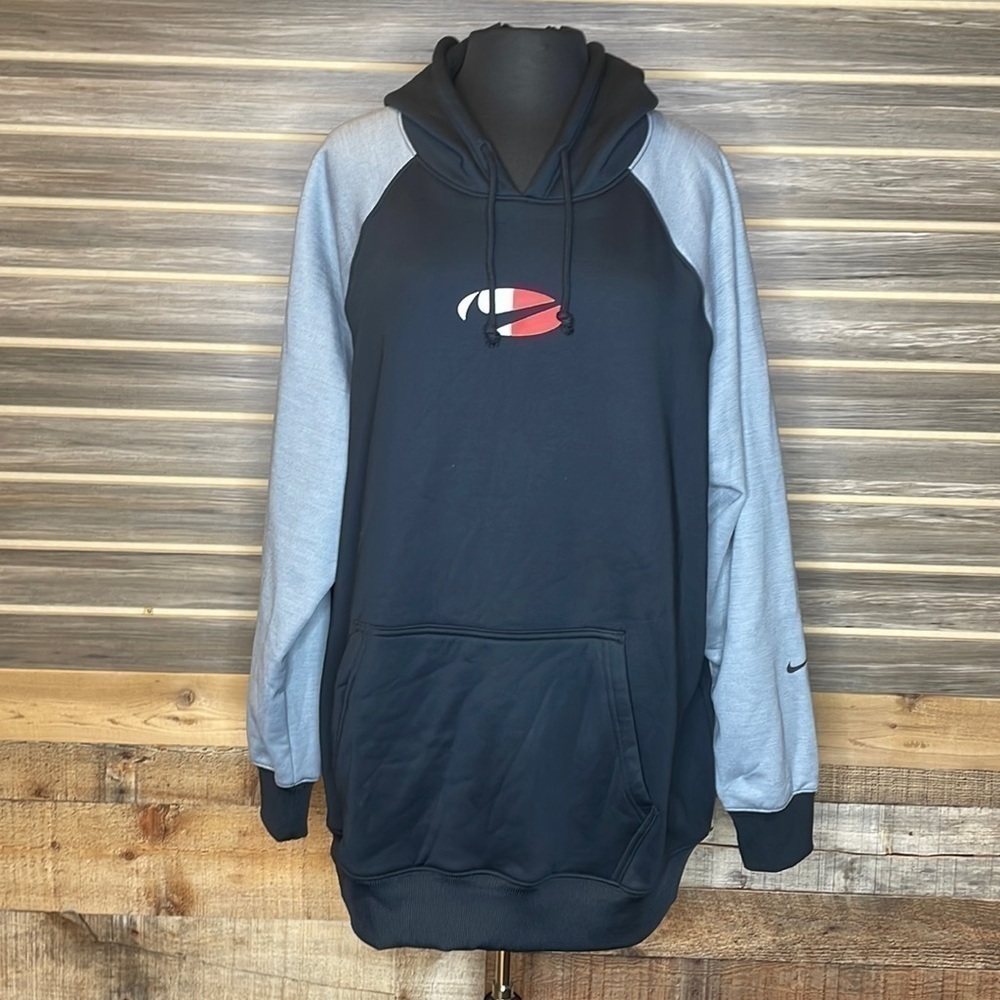 Nike women’s cotton Therm-fit color blockSoft fleece size xlrg